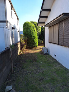 埼玉県入間市 草刈り 施工中
